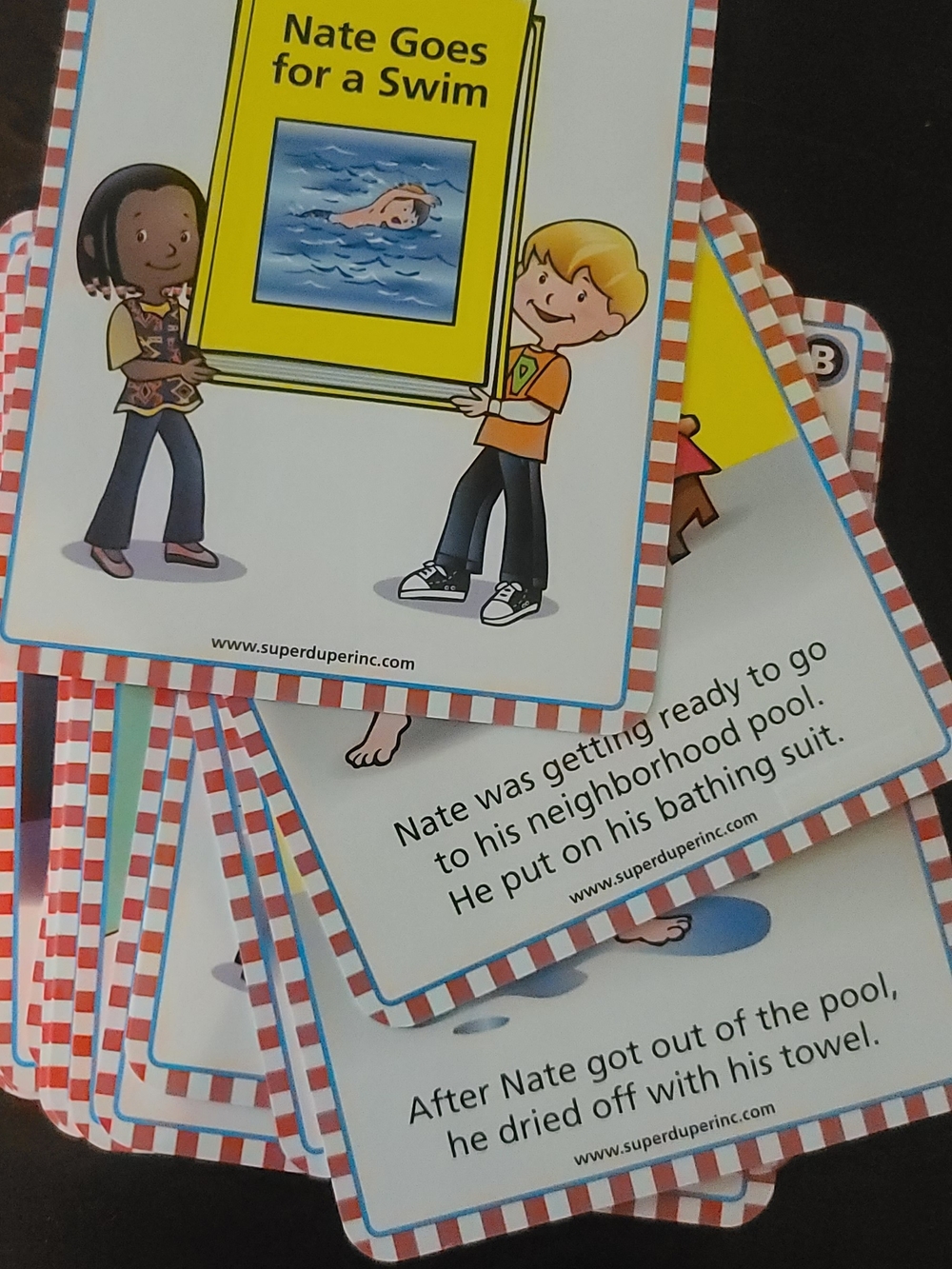Speech Therapy Sequencing Cards
